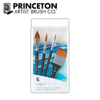 Princeton Aqua Elite Synthetic Short Handle Angle Shader Size 1/4In
