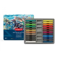 Derwent Inktense Blocks Tin Of 12 Assorted