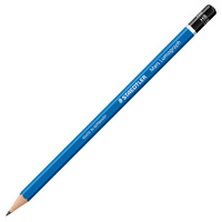 Staedtler Mars Lumograph Graphite Pencils Tin Of 12 8B - 2H