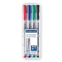 Multi Markers Water Soluble Fine Tip Packet 10 Black. Suitable On Cd, Dvd, Glass, Wood & Ohp Acetate.