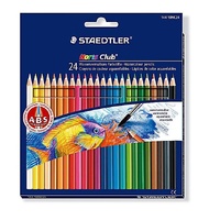 Staedtler Aquarelle Coloured Pencils Packet Of 12 Assorted Colours
