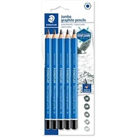 Staedtler Mars Lumograph Graphite Pencils Tin Of 12 8B - 2H