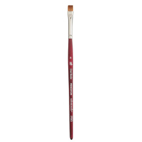 Princeton Velvetouch Synthetic Short Handle Angle Shader Size 1/8Inch