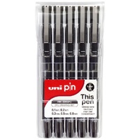 Uni Pin Fine Line Pin-200 Wallets