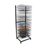 Drying Rack Desk Top 10 Tray. Tray Spacing 45Mm, Unit Size 575W X 450D X 610Mm H