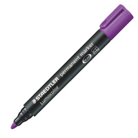 Bullet Tip Permanent Marker 2Mm Black Box Of 10 Of One Colour
