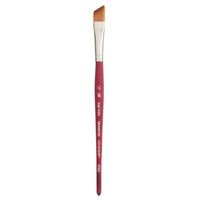 Princeton Velvetouch Synthetic Short Handle Angle Shader Size 1/8Inch