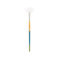 Princeton Snap Synthetic White Short Handle Angle Shader Size 3/4 Inch