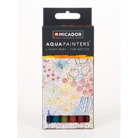 Micador Aqua Painters Set Of 6 Autumn