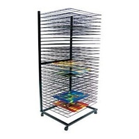 Drying Rack Desk Top 10 Tray. Tray Spacing 45Mm, Unit Size 575W X 450D X 610Mm H