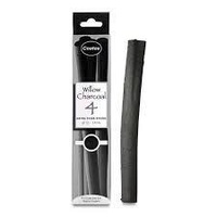 Coates Willow Charcoal Medium 6Mm Box Of 25 Sticks
