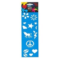 Derivan Face Paint Stencil Aussie