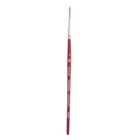 Princeton Velvetouch Synthetic Short Handle Angle Shader Size 1/8Inch