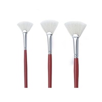 Art Spectrum Brush Series 1000 Interlocked Hog Bristle Fan #2