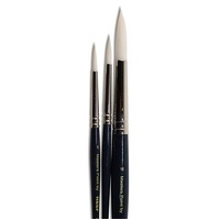 Neef Brush Masters Point White Taklon Series 2018 Size 0 Pkt Of 10