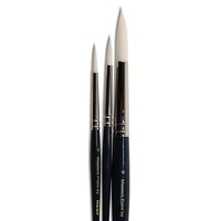 Neef Brush Masters Point White Taklon Series 2018 Size 6 Pkt Of 10