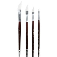 Neef Brush Series 294 White Taklon Dagger 1/2 Inch (12Mm)