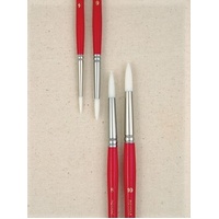 Roymac Brush Series 907 Premium White Taklon Round #12