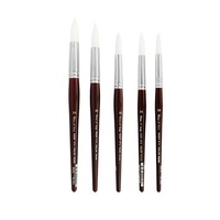 Neef Brush Robert Wade Series 970 White Taklon Round #3