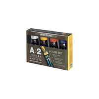 *Limited Stock* A2 Heavy Body Acrylic Paint Boxed Set 4 X 120Ml Tubes