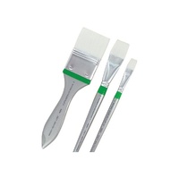 Roymac Brush Achiever Series White Taklon Flat Size 8 19Mm 3/4 Inch