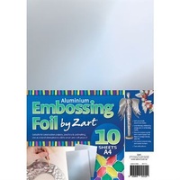 Aluminium Embossing Foil A4 Pkt Of 10