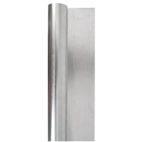 Aluminium Embossing Foil 53Cm X 1M Silver