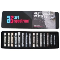 Art Spectrum Soft Pastels Box Set Of 12 Grey Tonal