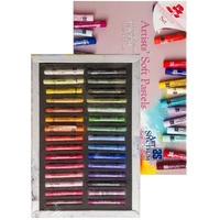 Art Spectrum Artists Soft Pastels Set Of 30 Flowers