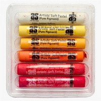 Art Spectrum Artists Soft Pastels 6Ix Packs Fiery Warms