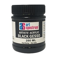 Art Spectrum Artists Gesso 250Ml (Black)