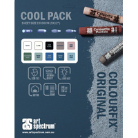 Art Spectrum Colourfix Paper A4 Assorted Cool Colours Packet Of 10
