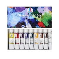 Art Spectrum Artists Oil Colour Set Of 9 X 40Ml Tubes In A Cardboard Box