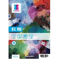 Art Spectrum Oil Pad 300 Gsm A4 12 Sheet