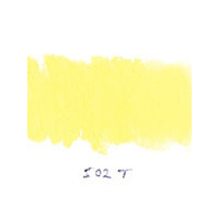 Art Spectrum Soft Pastel Round Lemon Yellow T502 Packet Of 6 Of One Colour