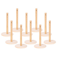 Wooden Armature stands 20cm tall set of 10 