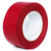 Book Binding Tape 75Mm X 25 Metre Roll Red
