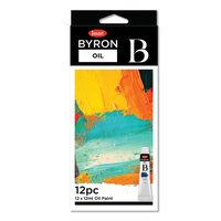 Byron Economy Oil Set Of 12 Assorted 