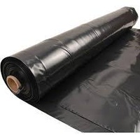Extra Thick Black Plastic Film 2M Wide X 100M Long