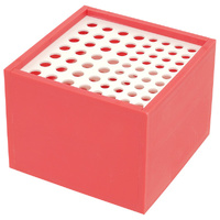 Plastic Brush Organiser 13X13X10Cm Holds 60 Brushes