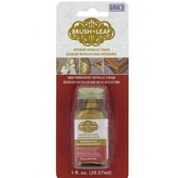 Brush & Leaf Gold Leaf Painting 30Ml Gold Leaf