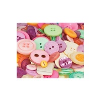 Bucket Of Assorted Buttons 600G