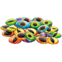Creature Eyes Coloured 24-25Mm Packet Of 30
