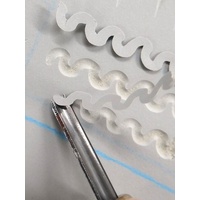 Lino Tool #C Yellow Handle Small U Single Tool