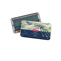 Derwent Artists Drawing Pencils Tin Of 36 Assorted Colours