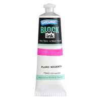 Derivan Block Ink 75Ml Fluro Magenta