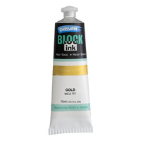 Derivan Block Ink 75Ml Gold