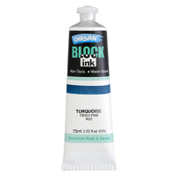 Derivan Block Ink 75Ml Turquoise