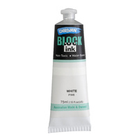 Derivan Block Ink 75Ml White