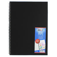 Visual Art Diary Sketch &amp; Write A4 60 Alternate Lined &amp; Blank Sheets
